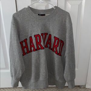 ZARA HARVARD sweatshirt